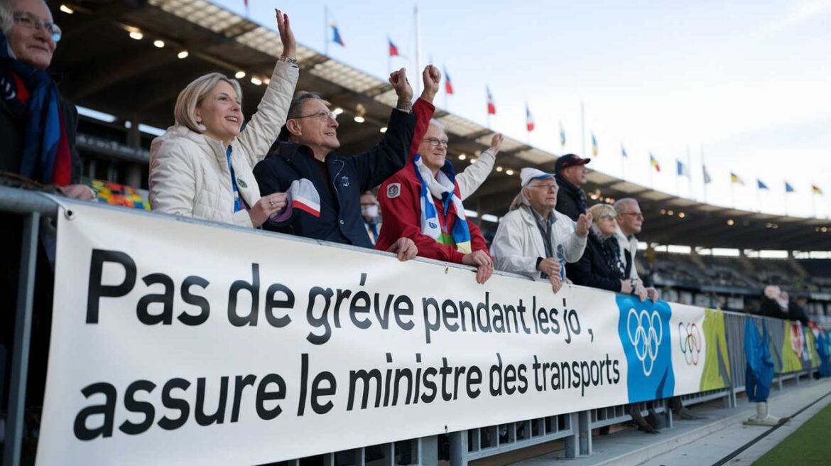 Jeux Olympiques : Pas de grève pendant les JO, assure le ministre des Transports