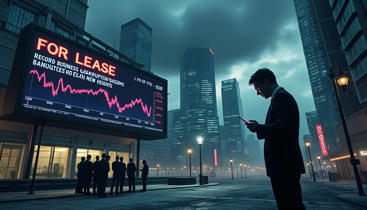 Les défaillances d’entreprises ont atteint un niveau record en 2025