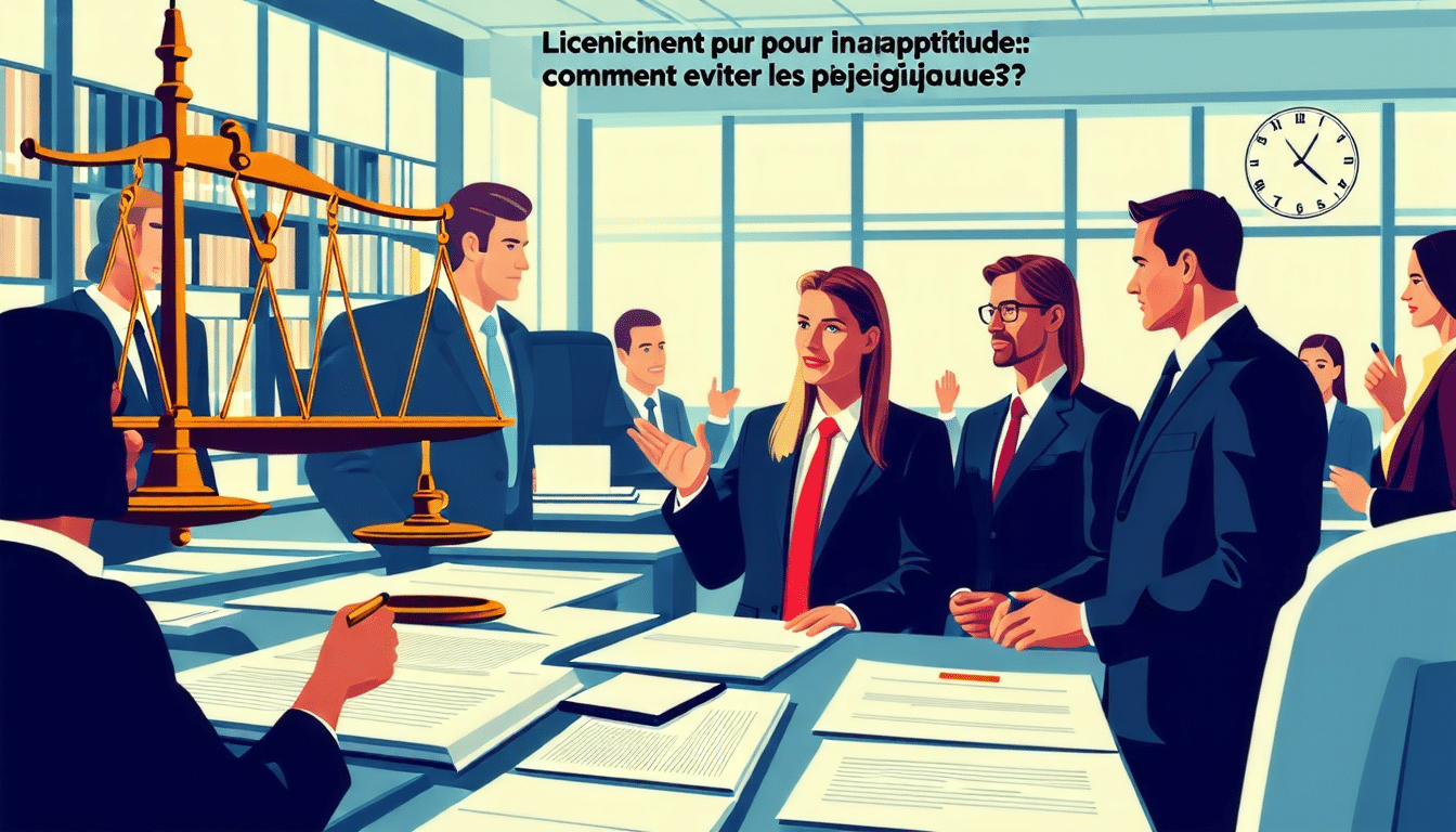 Licenciement pour inaptitude : comment &eacute;viter les pi&egrave;ges juridiques ?