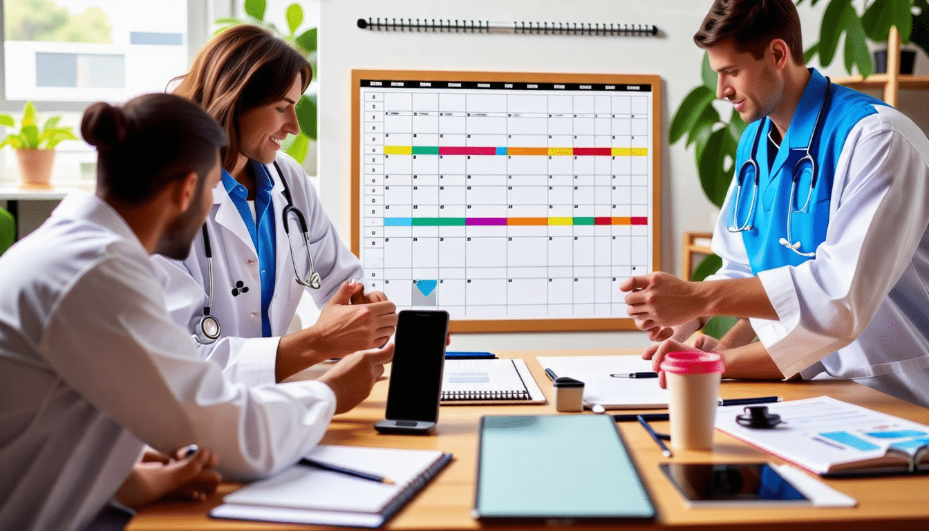 Planning m&eacute;dical : organiser efficacement les emplois du temps des soignants