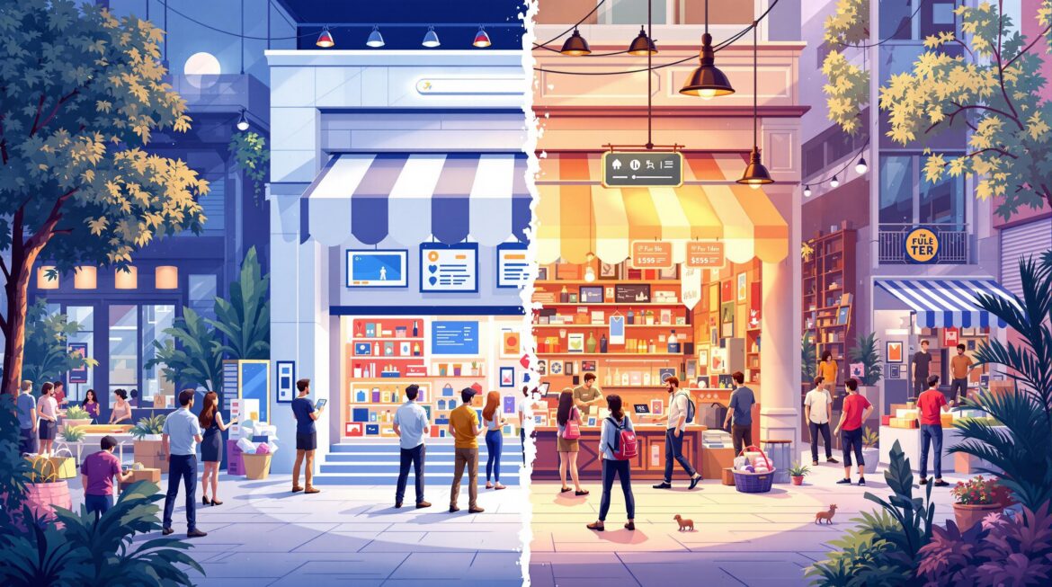 Boutique en ligne ou marché virtuel ? Choisir la plateforme idéale pour une croissance optimale