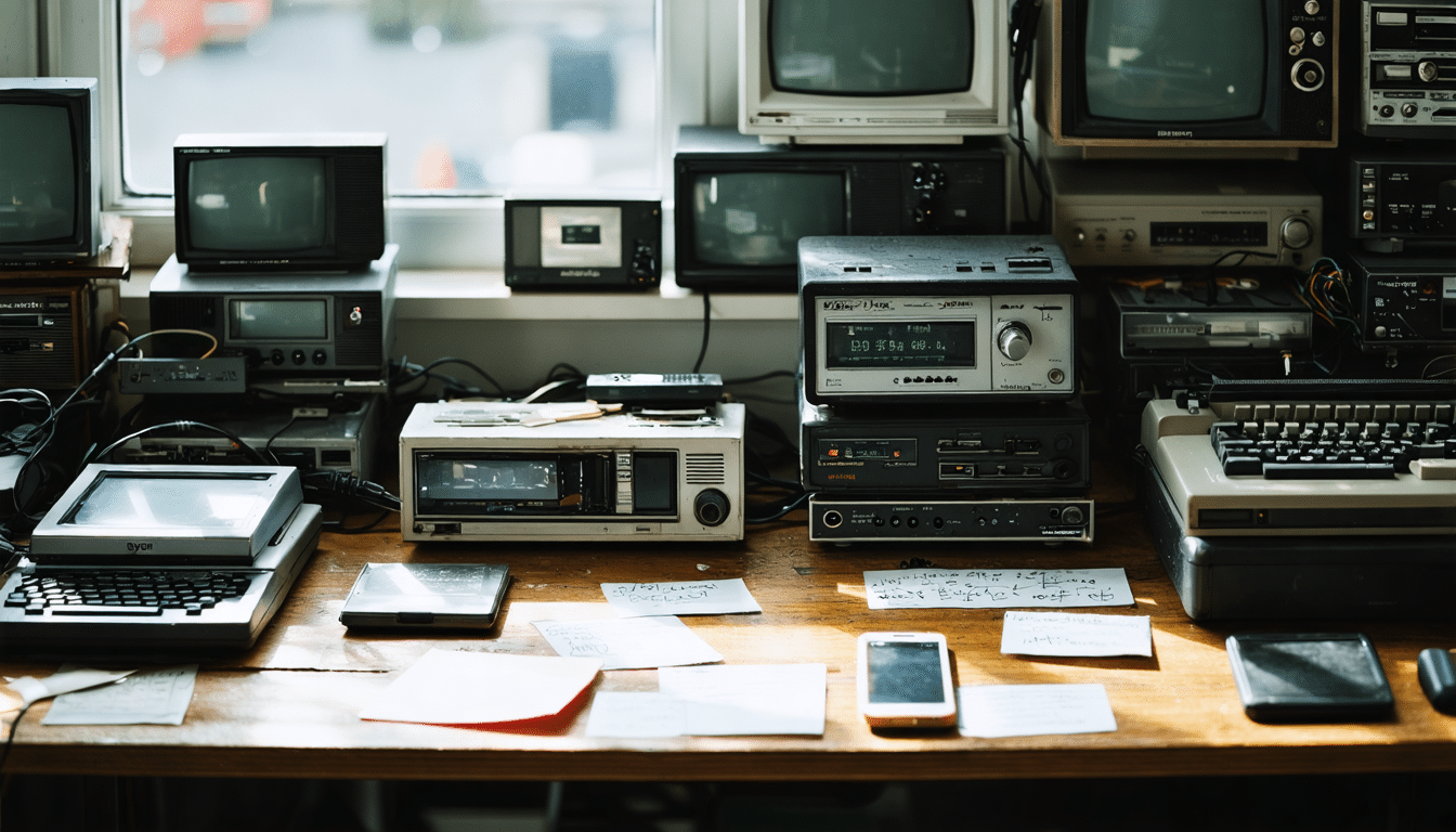 JVC archives : gestion et valorisation des produits &eacute;lectroniques archiv&eacute;s
