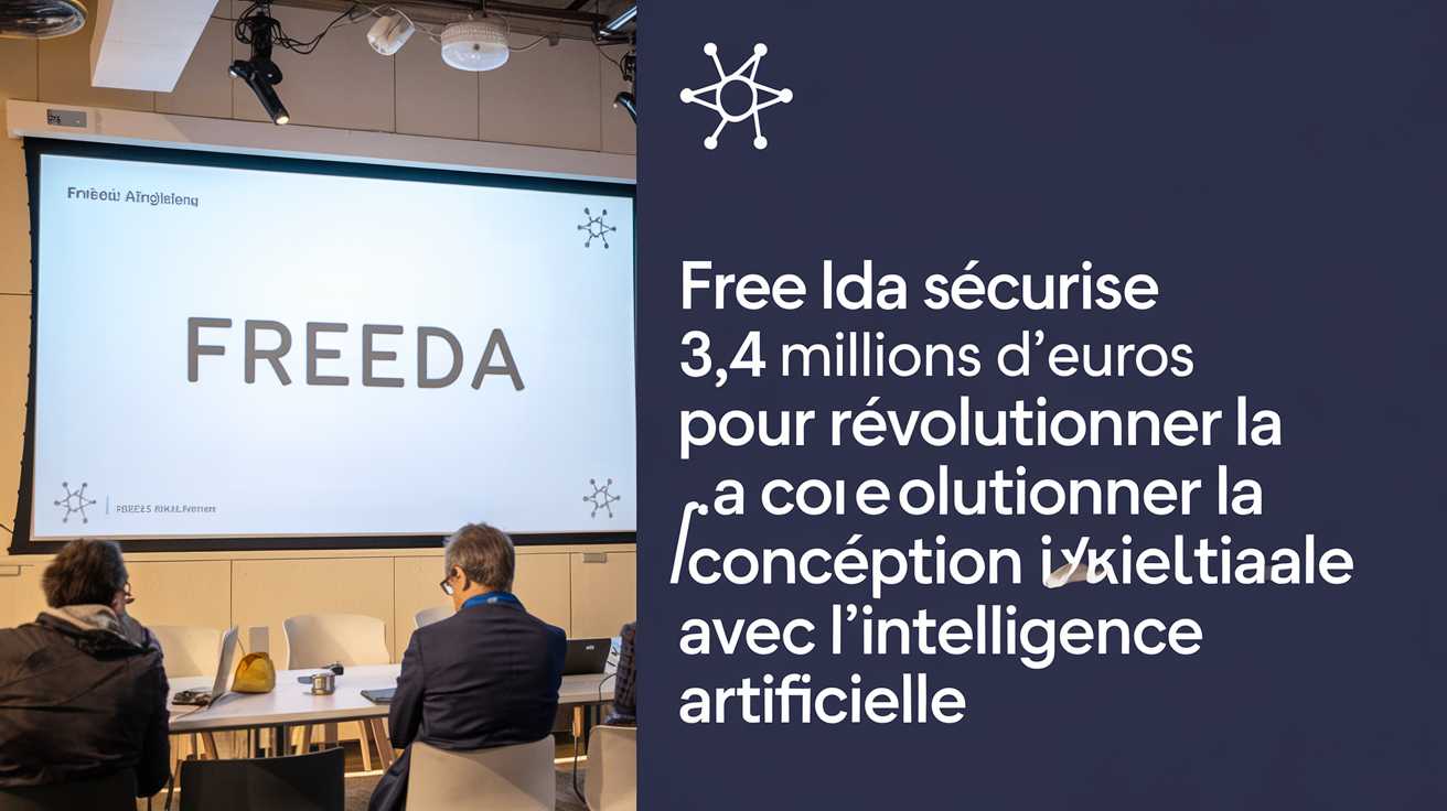FREEDA sécurise 3,4 millions d'euros pour révolutionner la conception ...