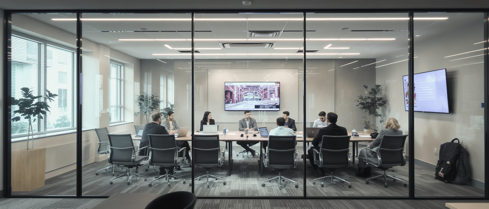 Espaces de travail flexibles : l’essor dynamique du coworking int&eacute;gr&eacute; aux salles de r&eacute;union modernes