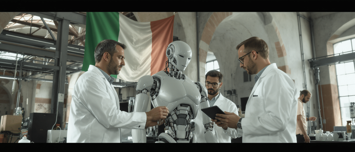 GENERATIVE BIONICS : 70 millions d&rsquo;euros lev&eacute;s pour propulser l&rsquo;Italie au sommet de la course mondiale aux humano&iuml;des industriels
