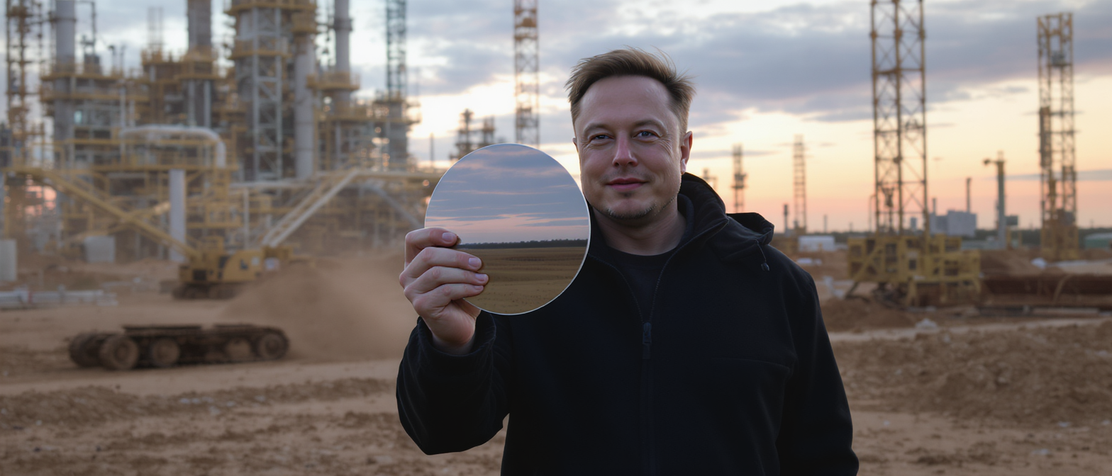 TERAFAB : Elon Musk r&ecirc;ve de lib&eacute;rer la fabrication des puces du joug asiatique du silicium