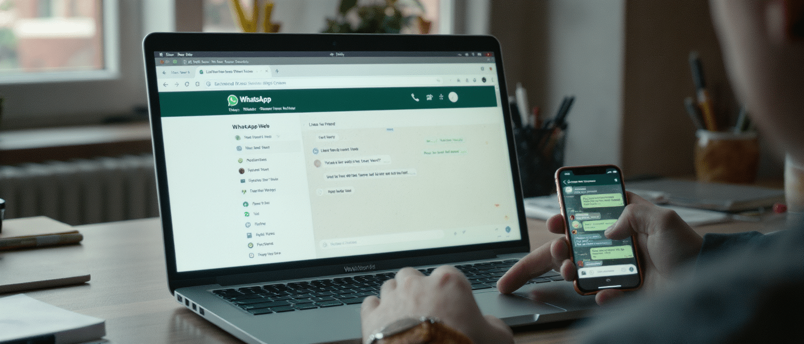 WhatsApp Web : proc&eacute;dure de synchronisation et utilisation du service sur navigateur
