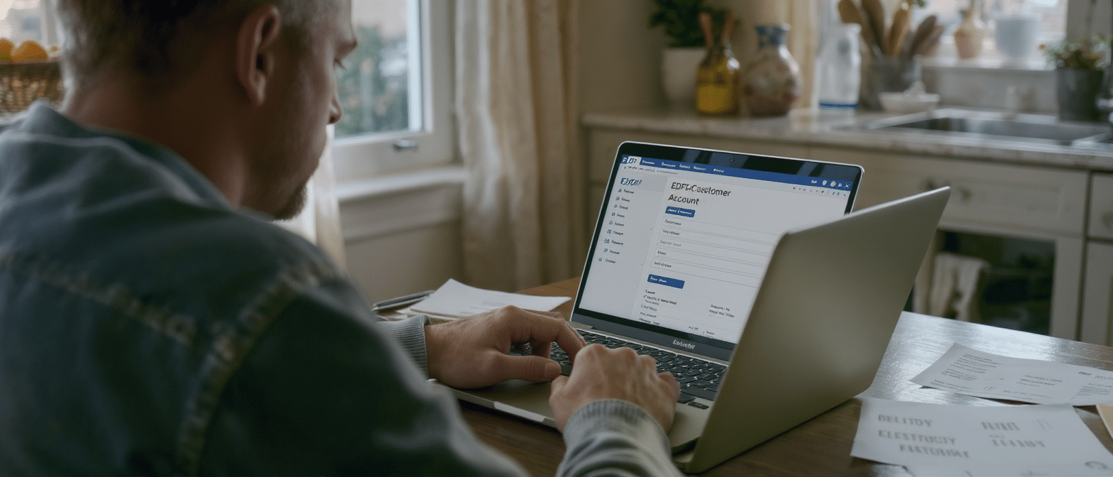 EDF mon compte : pilotage de la consommation &eacute;lectrique et paiement des factures