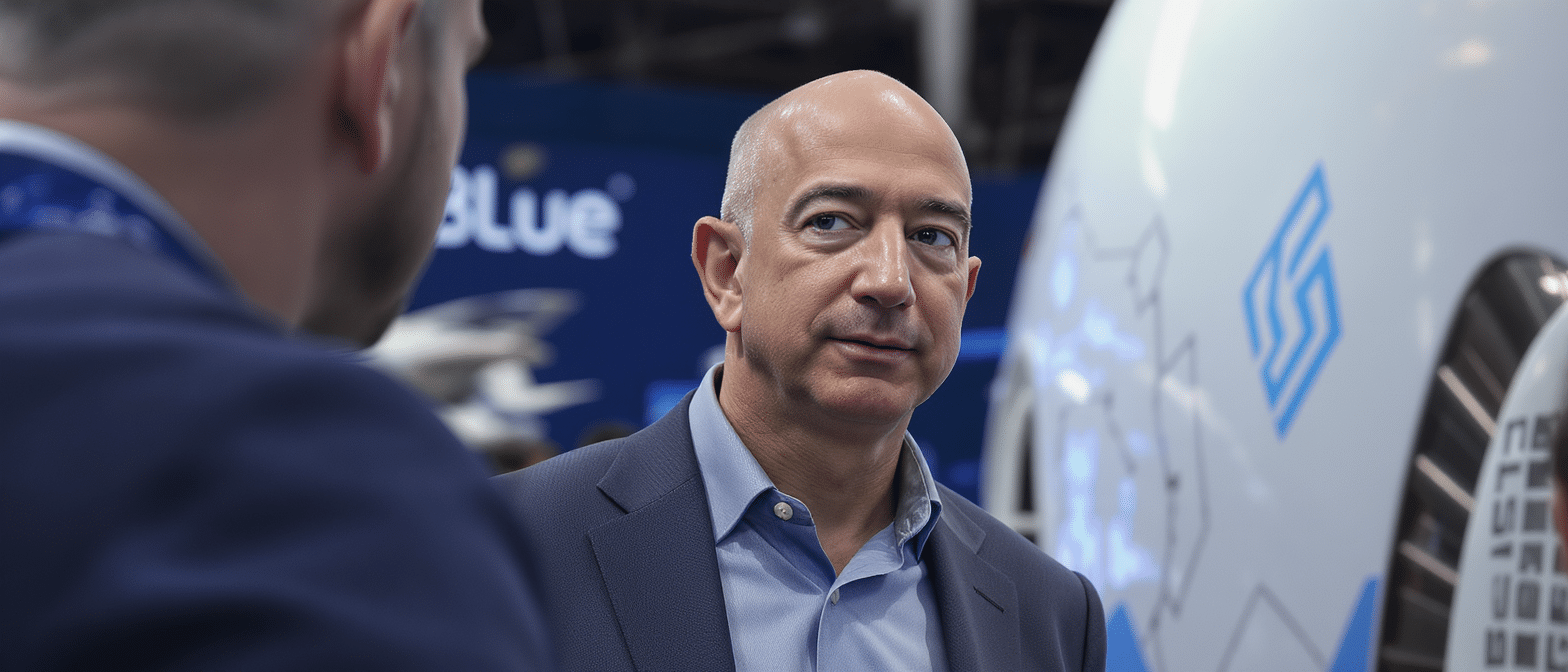 découvrez comment jeff bezos et blue origin envisagent de révolutionner le futur lors de vivatech 2026, en construisant un empire qui pourrait dépasser amazon.