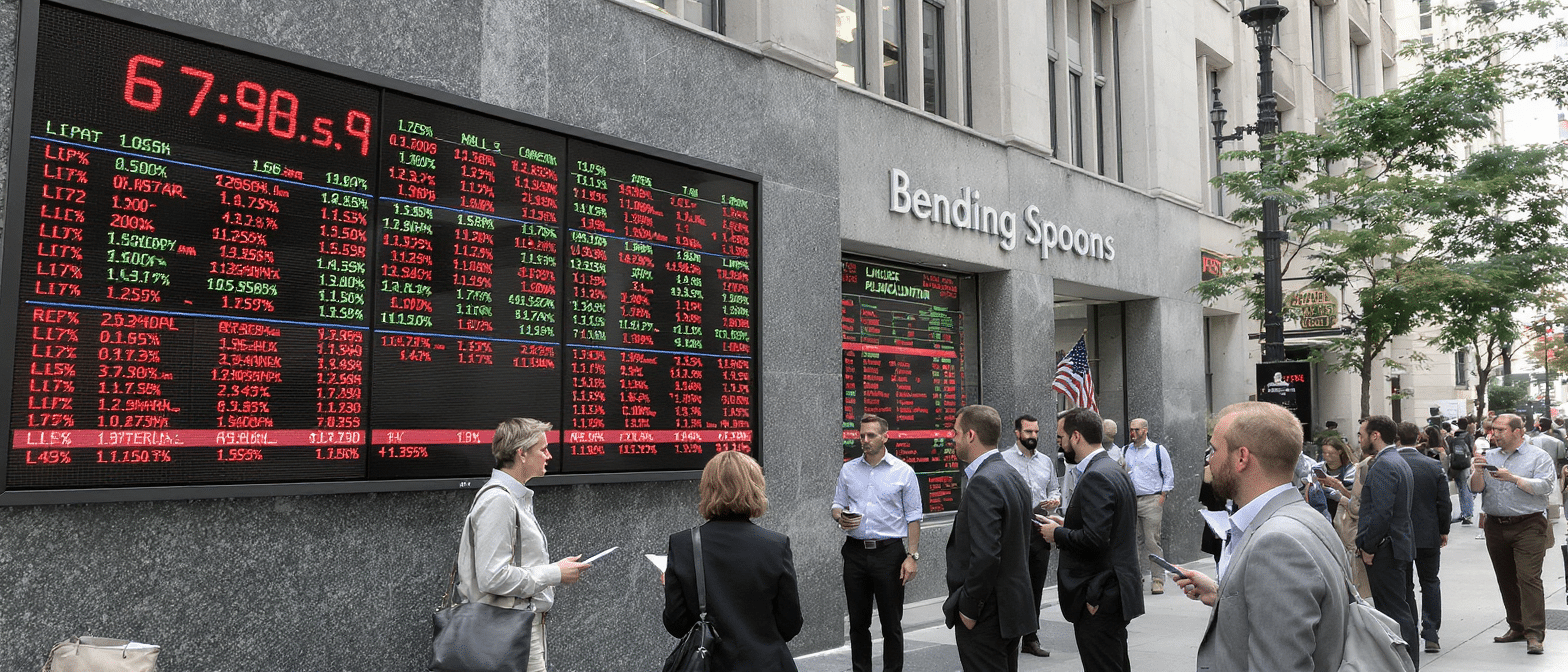 bending spoons connaît un succès retentissant lors de son introduction en bourse, avec wall street qui adopte son modèle innovant de « serial consolidator » dans le secteur des logiciels.