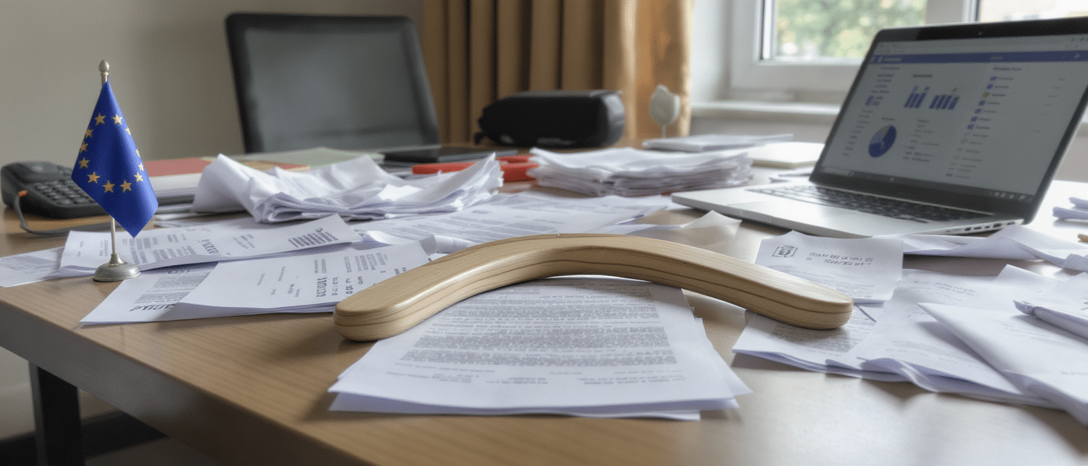 La réglementation boomerang : quand les lois européennes ratent leur objectif et pénalisent les entreprises