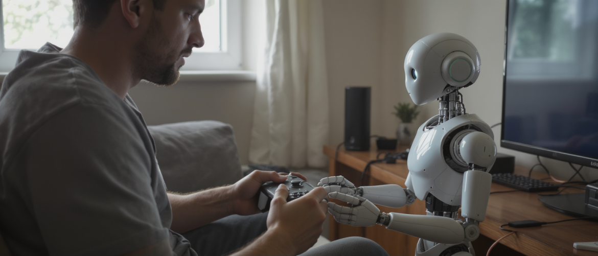 Les jeux vid&eacute;o, tremplin inattendu pour l’entra&icirc;nement des robots du futur ?