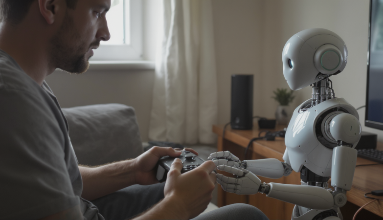 Les jeux vid&eacute;o, tremplin inattendu pour l’entra&icirc;nement des robots du futur ?