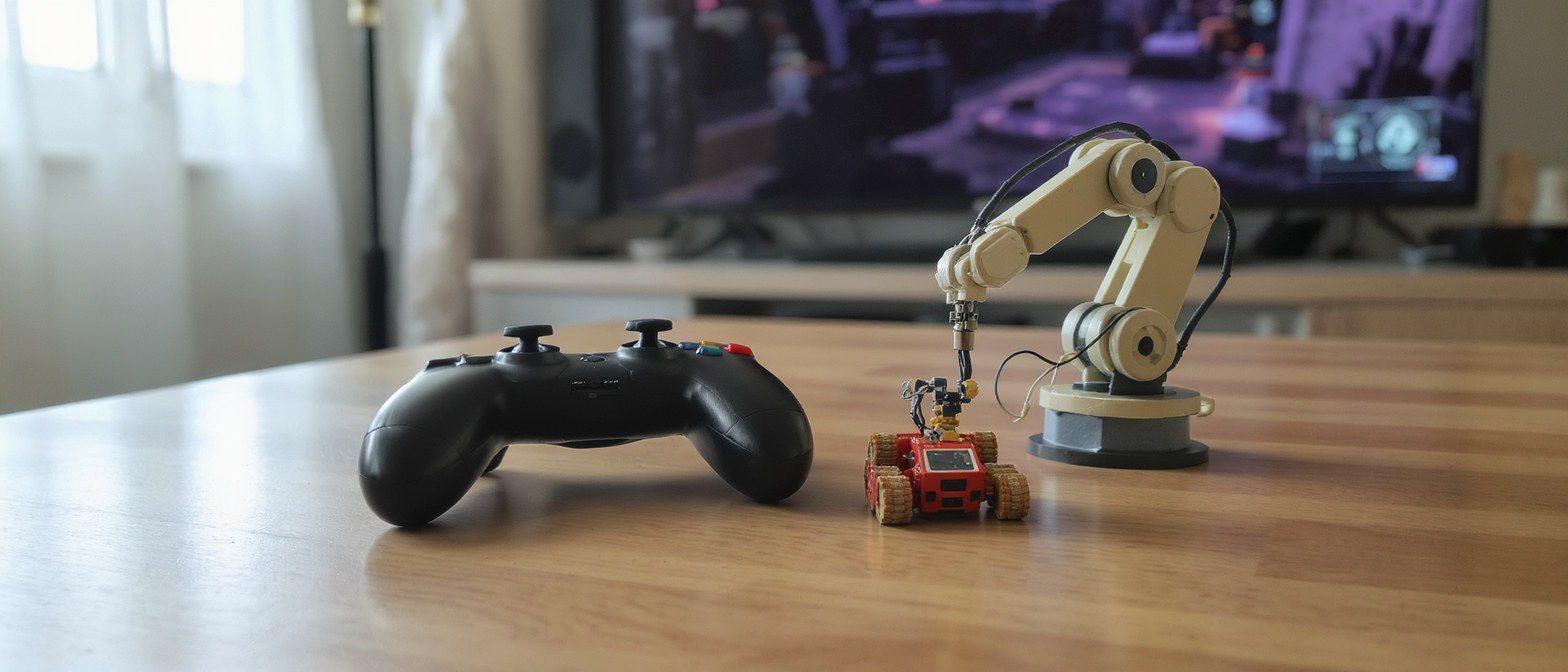 Les jeux vid&eacute;o, tremplin inattendu pour l’entra&icirc;nement des robots du futur ?