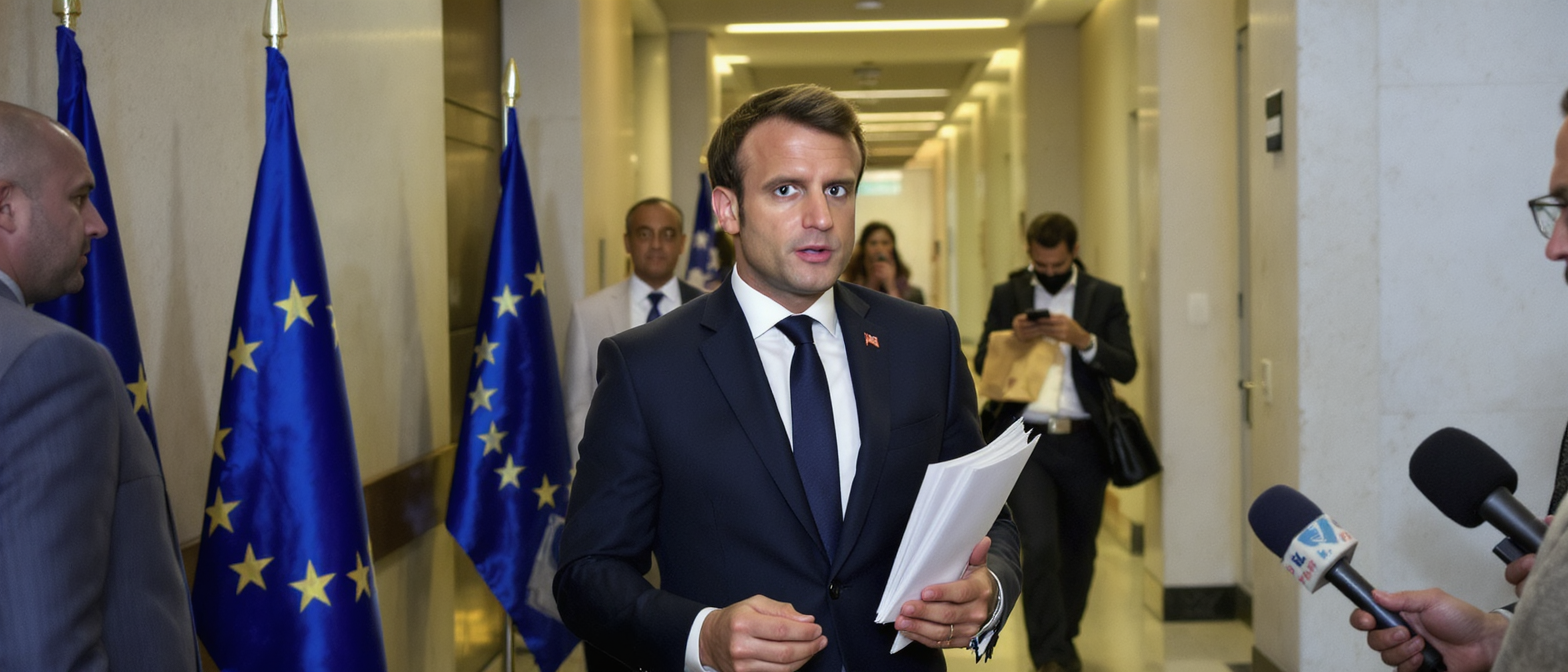 Emmanuel Macron m&egrave;ne en Europe la lutte pour interdire les r&eacute;seaux sociaux aux mineurs