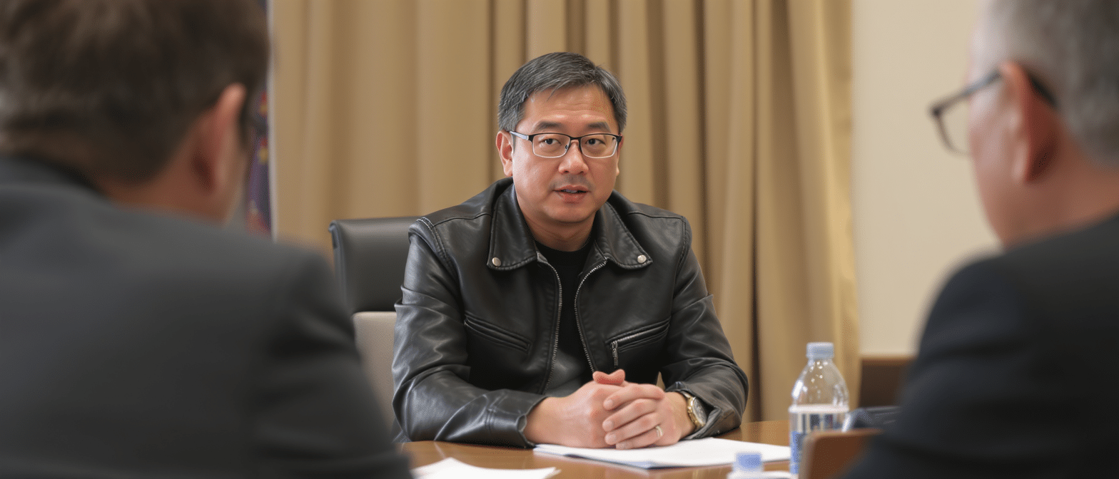 jensen huang parcourt l’europe pour renforcer les alliances de nvidia, défendre ses intérêts et préparer de nouveaux investissements sur le continent.