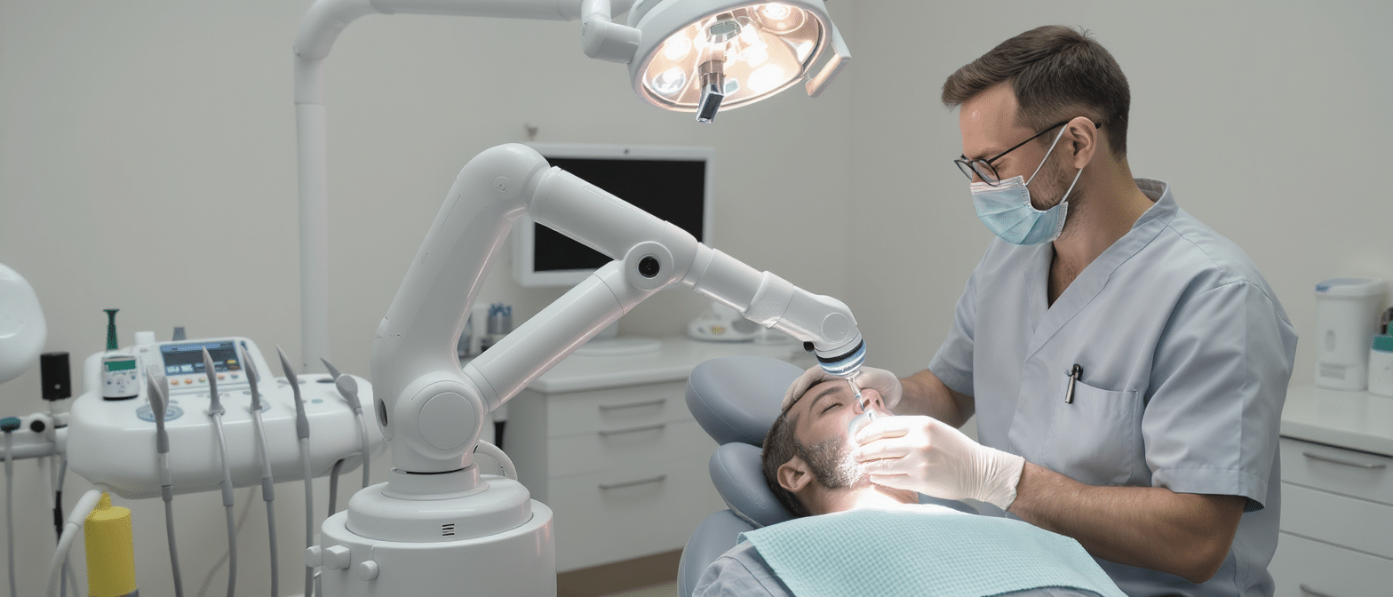 lupin dental lève 15 millions d’euros pour intégrer la robotique aux soins dentaires et faire évoluer les pratiques du secteur.