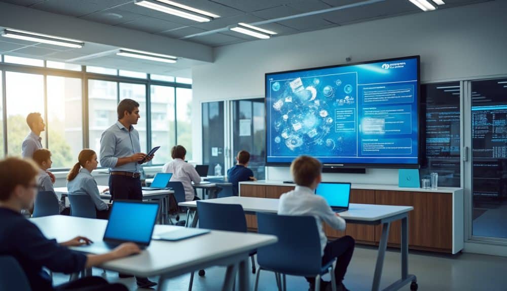 Lyc&eacute;e connect&eacute; : quels impacts sur l&rsquo;organisation num&eacute;rique des &eacute;tablissements