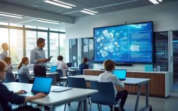 Lyc&eacute;e connect&eacute; : quels impacts sur l&rsquo;organisation num&eacute;rique des &eacute;tablissements