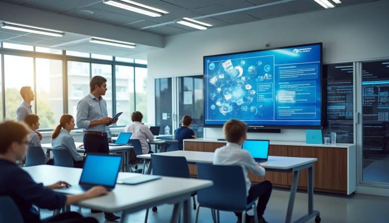 Lyc&eacute;e connect&eacute; : quels impacts sur l&rsquo;organisation num&eacute;rique des &eacute;tablissements